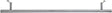 PORTE-SERVIETTE FLAT V-LINE VASCO 500MM CHROME