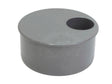 Scala Verloopring mofspie 110mm/40mm rubber grijs