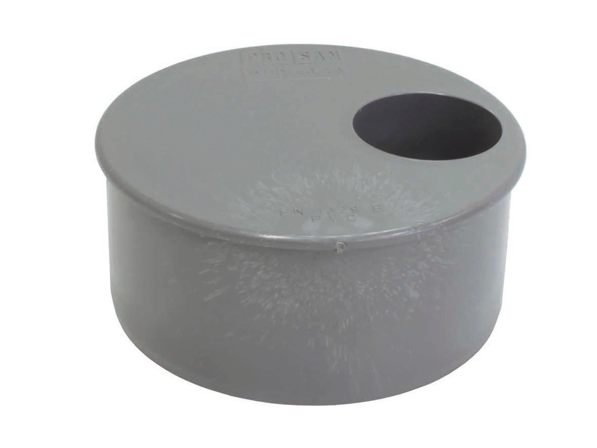 Scala Verloopring mofspie 110mm/40mm rubber grijs