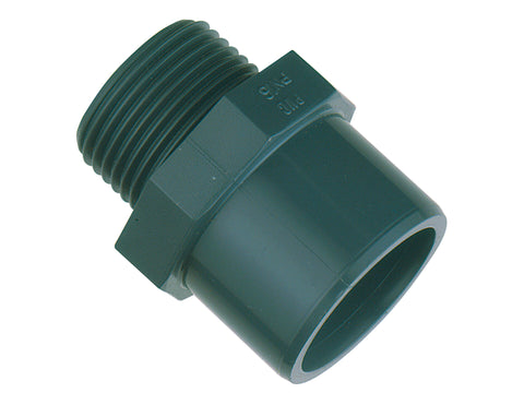 puntstuk PVC lijm 32/40mm x 1" M