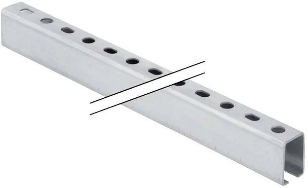 Ophangprofiel Pluvia Geberit lengte 5M 250-315MM
