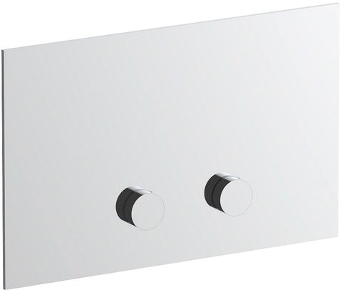 Duwplaat 2-TOETS voor Geberit SIGMA8 SIGMA12 icona classic fantini inox