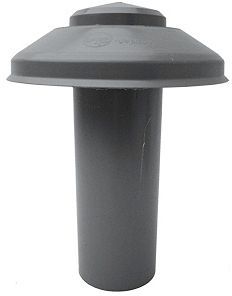 PVC VERLUCHTINGSKAP GRIJS 160MM