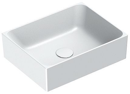 Opbouw lavabo Premium catalano cataglaze+ 45X35CM zonder kraanvlak/overloop mat wit