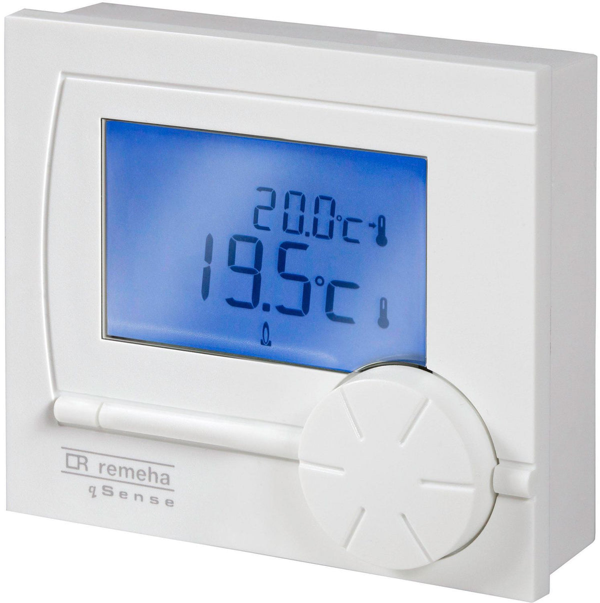 MODULERENDE OPEN THERM KAMERTHERMOSTAAT ZONDER KLOK QSENSE REMEHA KLASSE V (3%)