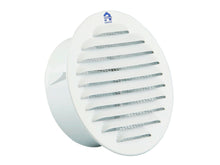 Renson 435 schoepenrooster rond 100mm aluminium wit