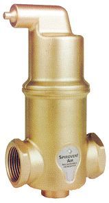 Luchtafscheider spirovent 3/4"F horizontaal