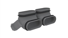 BOCHT 90° VERTICAAL DUBBEL KANAAL CK 300