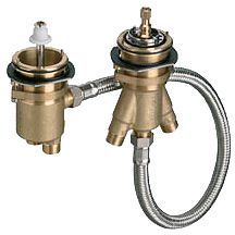 CORPS A ENCASTRER 2TROU THERMOSTAT SUR GORGE+ SECUFLEX HANSGROHE/AXOR