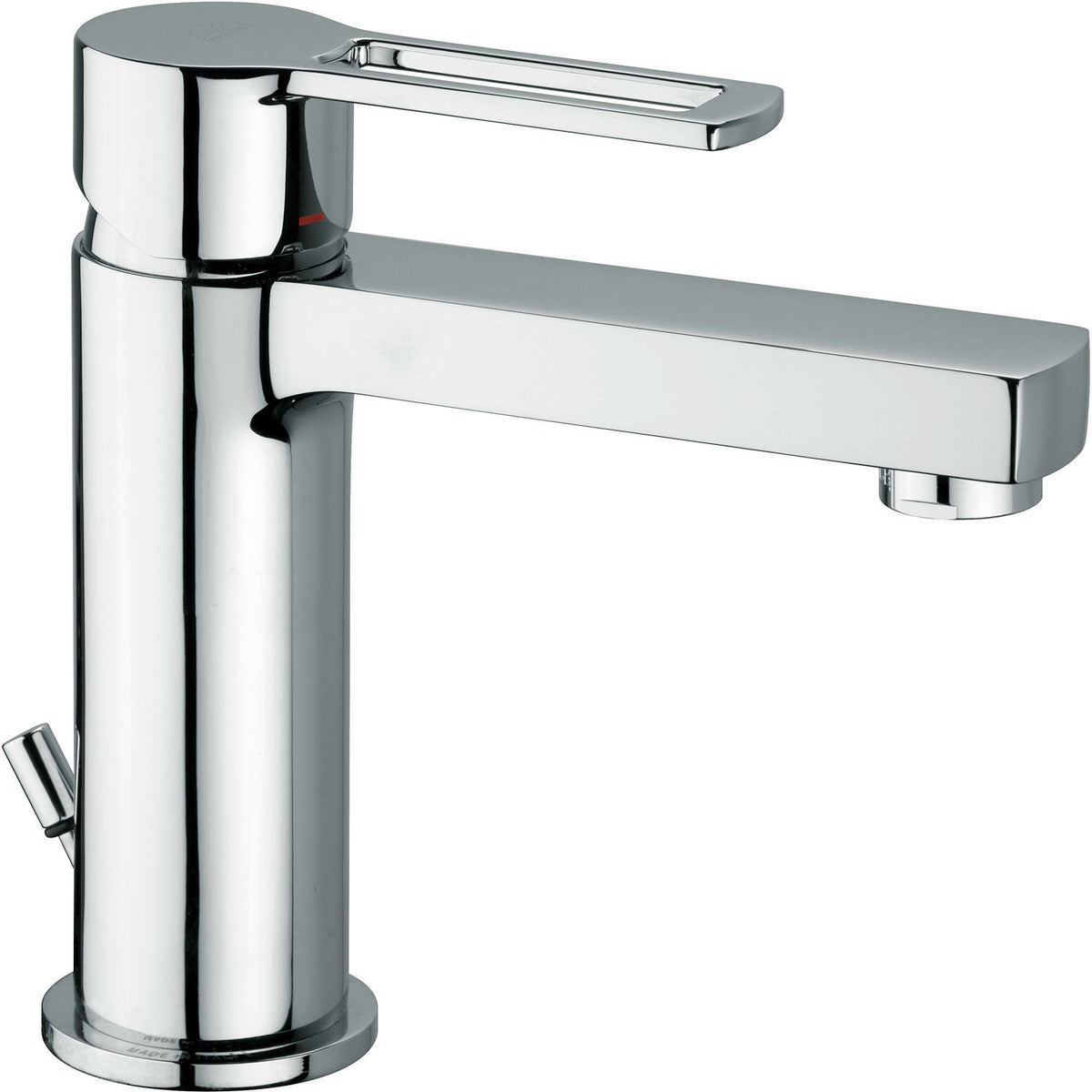 1GREEP Mengkraan lavabo eko paffoni coldstart automatische sluiting chroom by paffoni