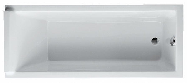 BAD ACRYL STARCK DURAVIT ZONDER POTEN 170-75CM WIT