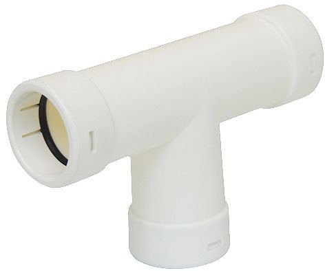 PVC T condensafvoer 25MM