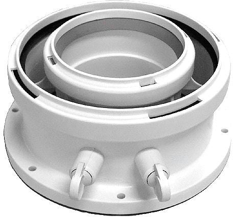 Concentrische vertrekadapter Junkers AZB931 80/125MM