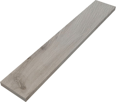 Wandtablet COFFEE 150X800X19MM tot 7KG eik Zilver