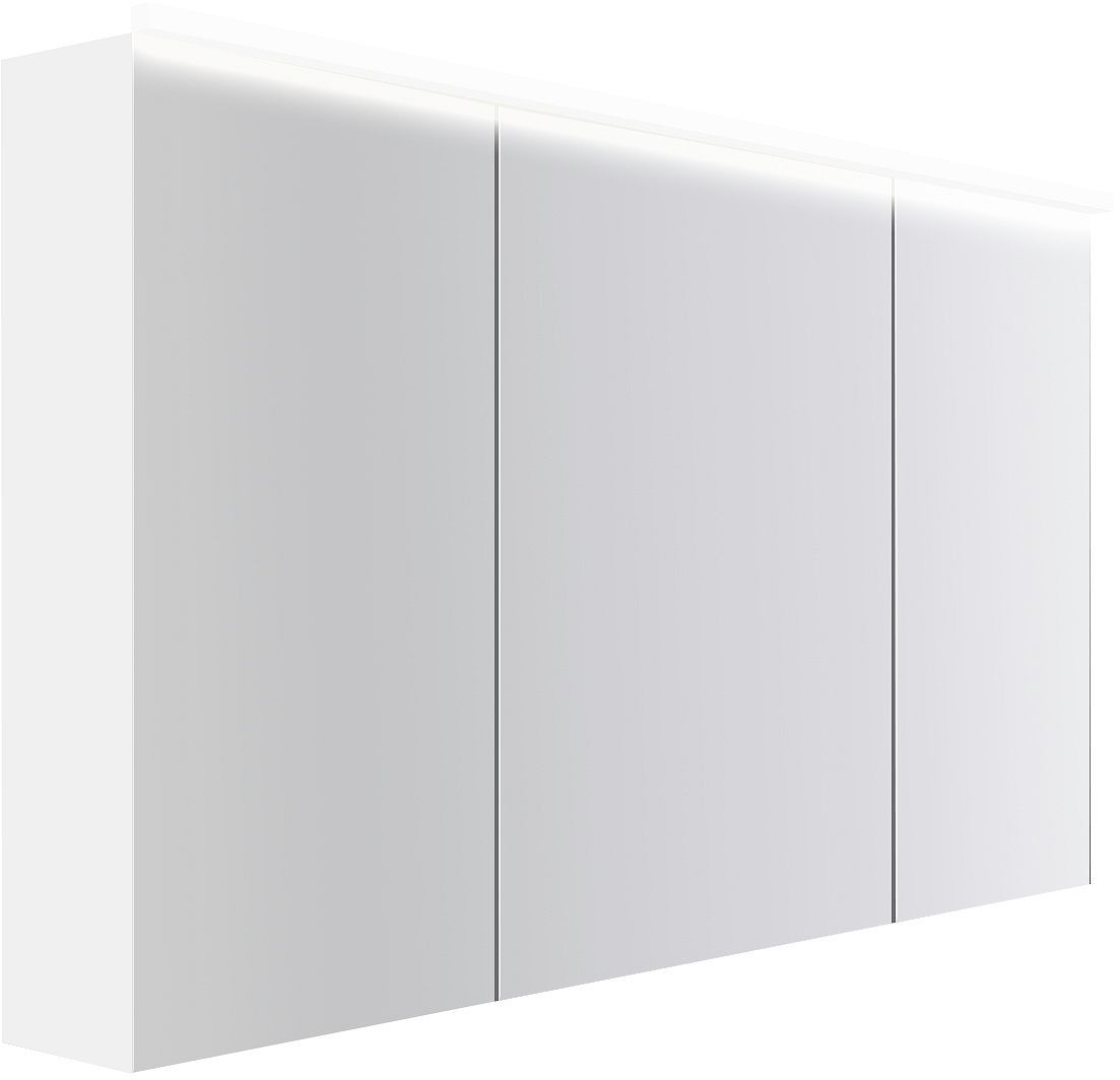 Spiegelkast COFFEE 3 deuren 1200MM 4250K Decor Fluweel