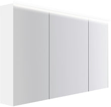 ARMOIRE TOILETTE COFFEE 3 PORTES 1200MM 4250K NOYER VELOURS