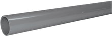 PVC buis kW 100-1,8MM lengte 4M RAL7037