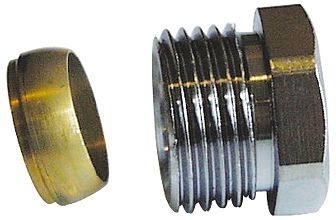 Knelset giacomini 1/2"-15MM chroom