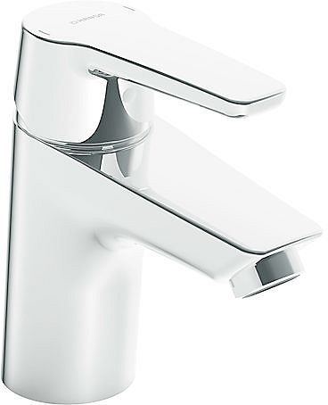 1GREEP Mengkraan lavabo hansapolo Hansa zonder automatische sluiting chroom
