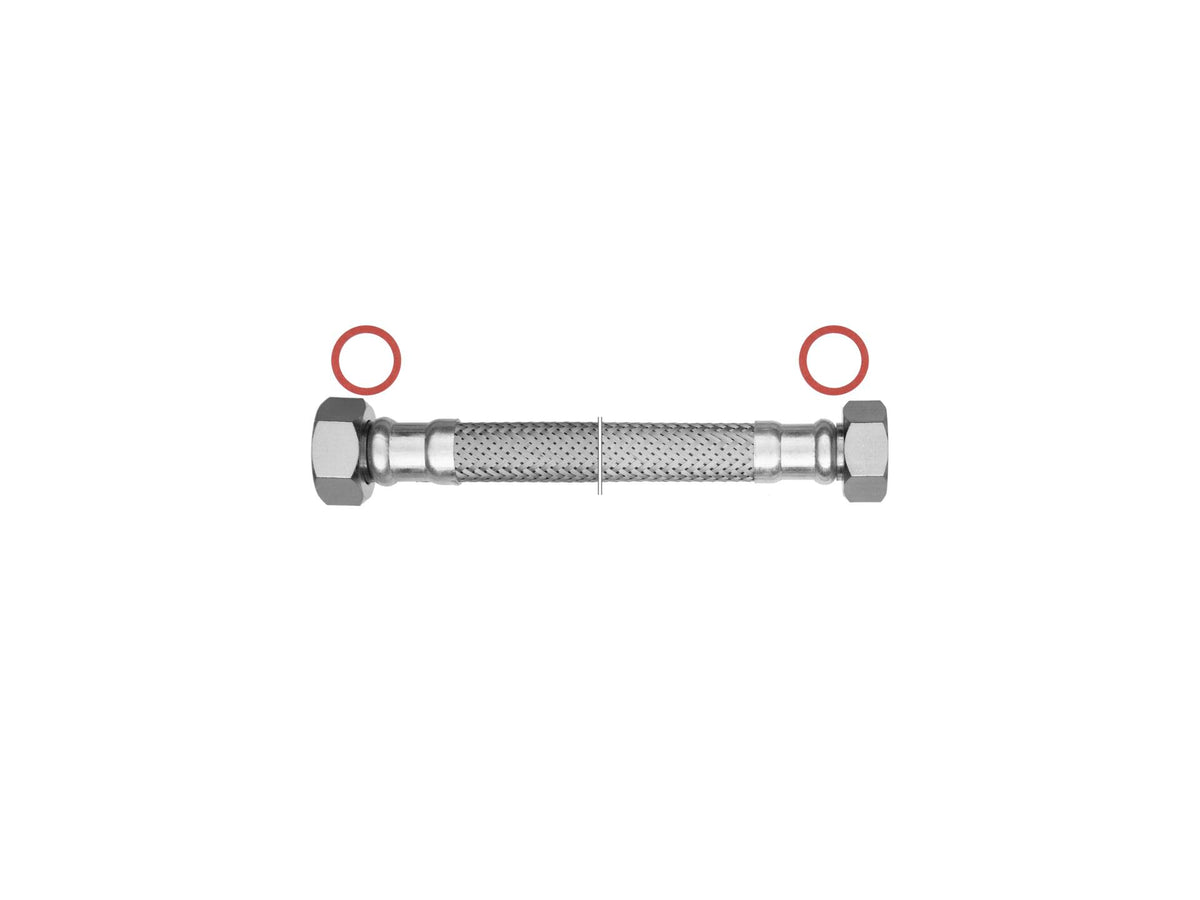 Saninstal Saniflex flexibele leiding 3/4"F x 3/4"F 80cm