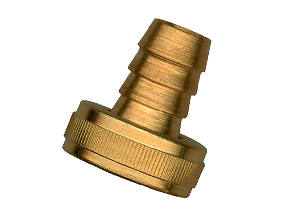 Saninstal slangpilaar 4/4"F x 3/4"M koper
