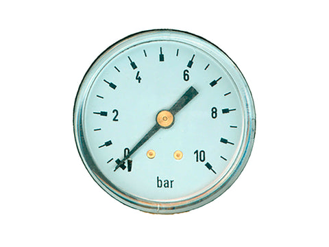 Saninstal manometer axiaal 52mm 1/4"