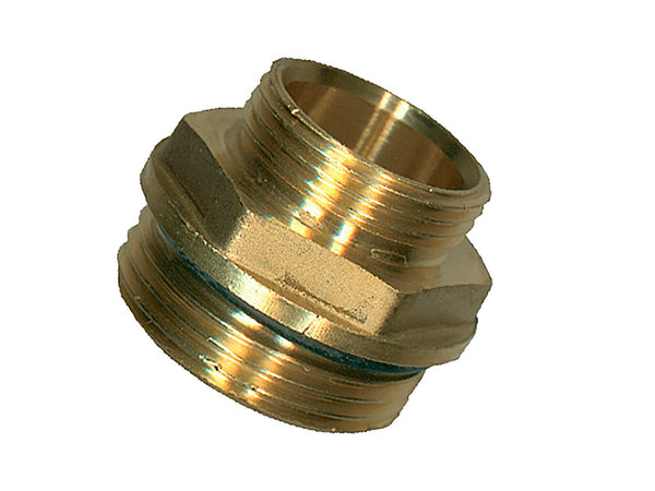 Saninstal verloopnippel M 4/4" x M 3/4"