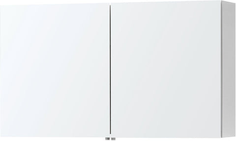 Spiegelkast combo/molto/puro 2 deuren 120, badkamermeubelen — SKU DESCO-140272