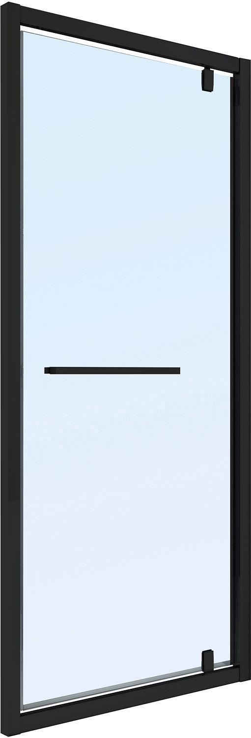 PORTE PIVOTANTE URBAN DESCO COLLECTION 86-89 H200 CLAIR-NOIR MAT