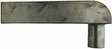 Loden stadsuitloop 50CM 100MM