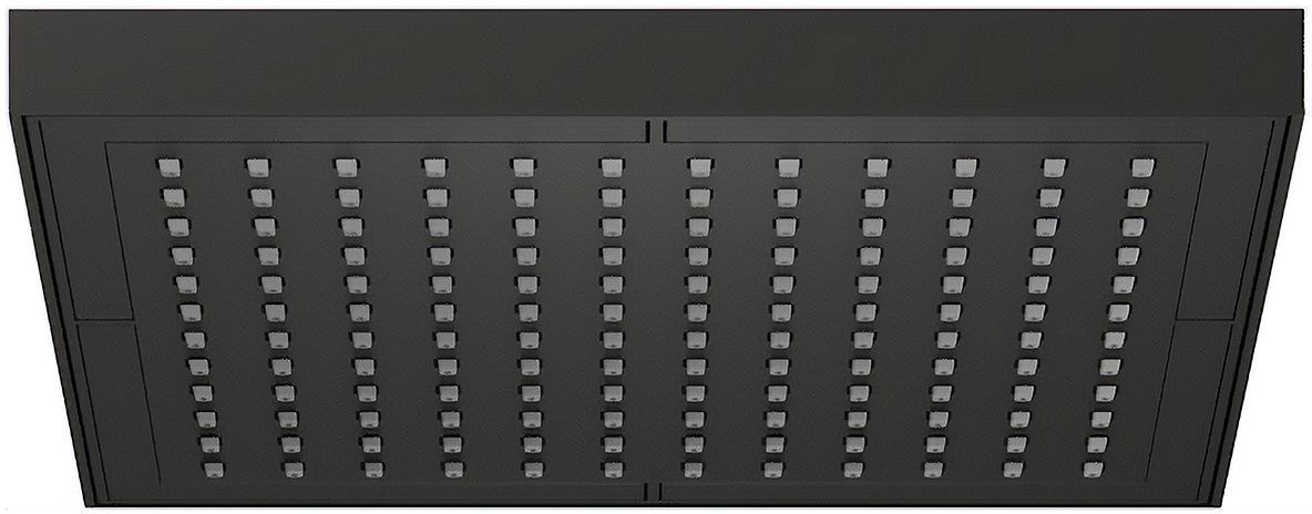 HOOFDDOUCHE NOBILI 200X200MM ZONDER ARM MAT ZWART