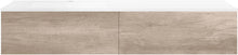 ONDERBOUW COFFEE 2 LADES 160 EIKEN DECOR FLANEL+WASTAFEL LINKS MAT WIT
