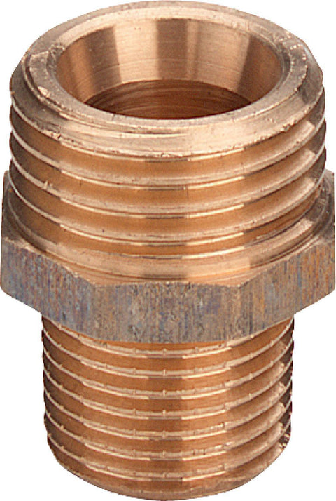 Bronzen reductie nippel 4/4"-1/2"MM Viega