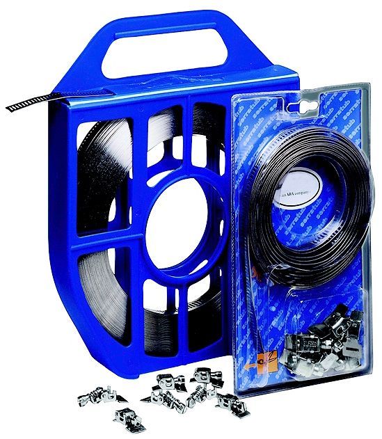 Slangklemband 9MM-KIT 5M