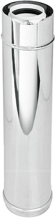 Uniflow concentrische buis 80/125MM 2000MM inox/pp