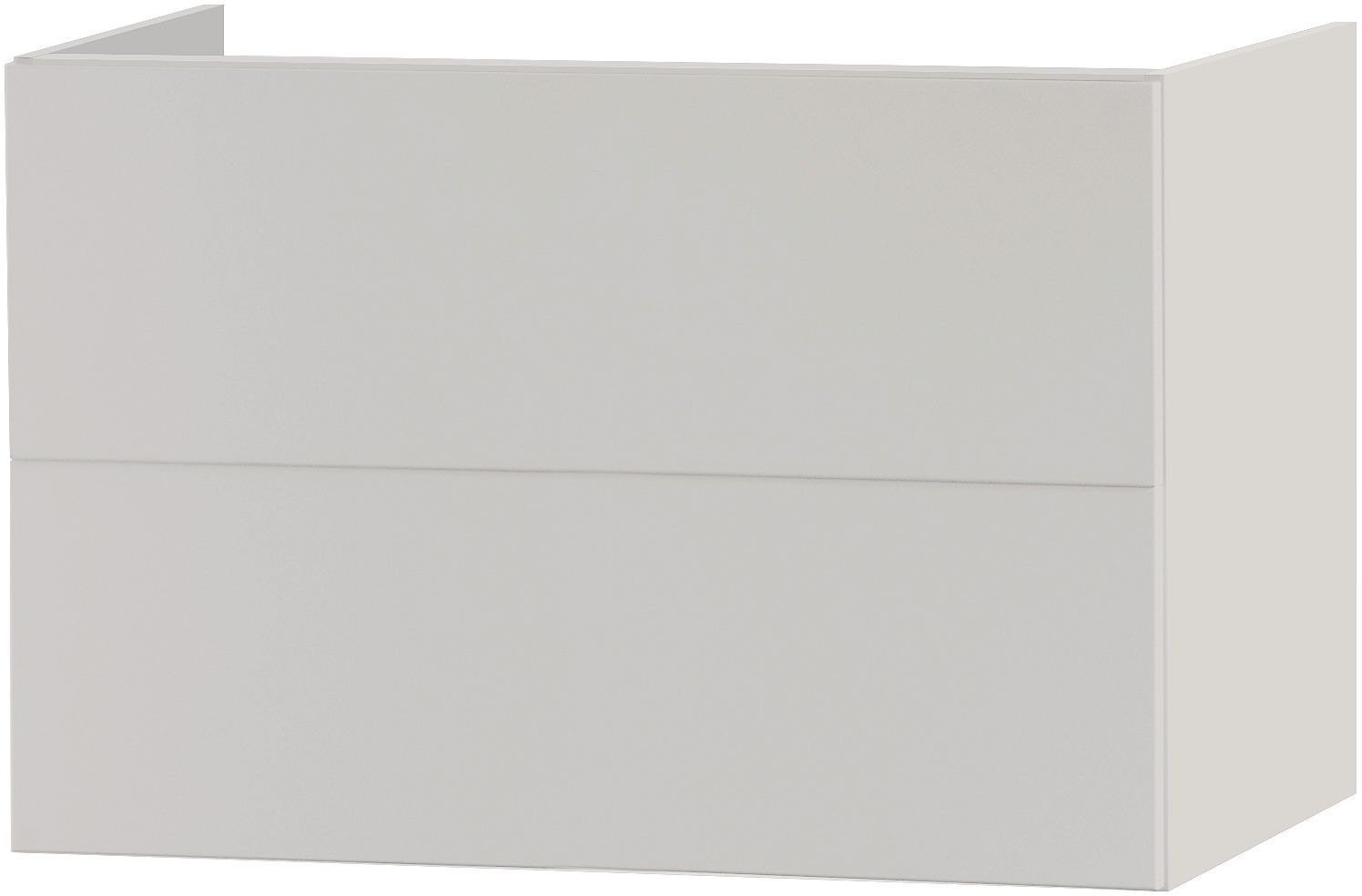 Onderkast puro 2 laden 80CM Push-Open satijn BEIGE