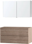 MEUBLE MOLTO CHENE NATUREL 120 POUR LAVABO A POSER ARMOIRE TOILETTE