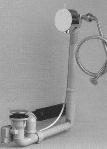 AUTOMAT.SLUITING +VULLING BAD VOLA  CHROOM
