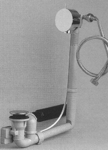 AUTOMAT.SLUITING +VULLING BAD VOLA  CHROOM