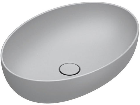 Opbouwlavabo sfera catalano cataglaze+ 60X42 H16 zonder overloop cemento satinato