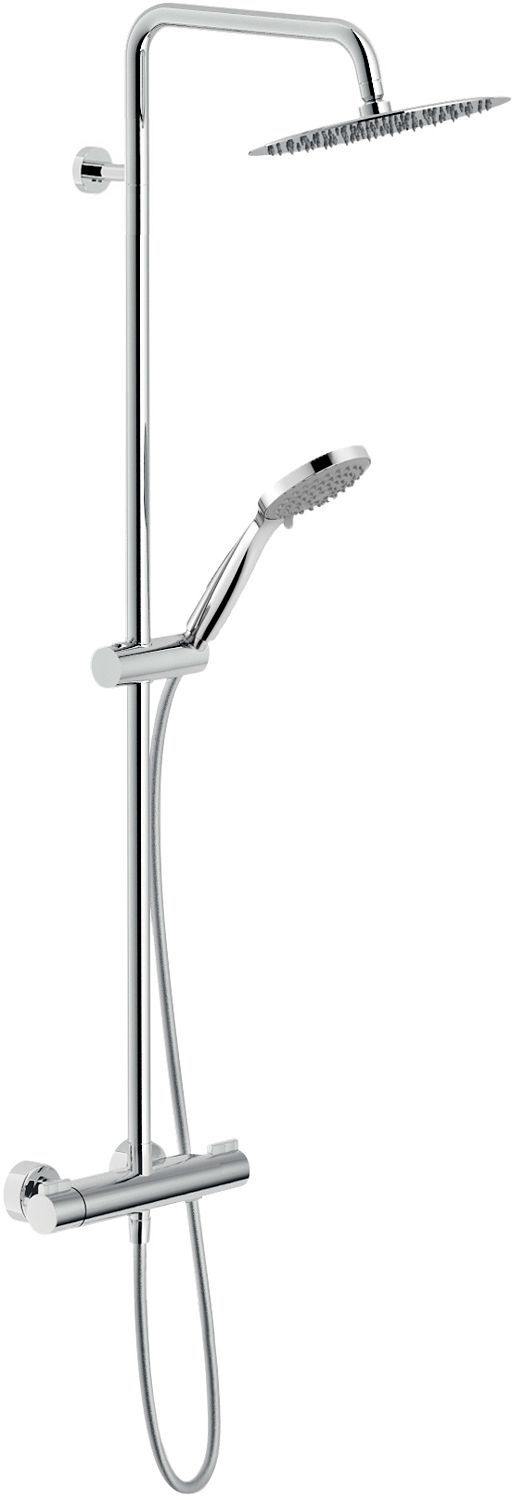 Douchezuil+thermostaat abc Eco 9L/MIN 25CM nobili chroom