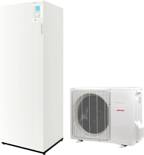 WP LUCHT/WATER + INGEBOUWDE BOILER ALFEA EXTENSA DUO 8KW LAGE TEMP.ATL.ERP CV A+ ERP WW A