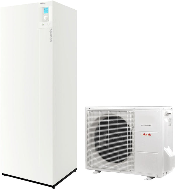 WP LUCHT/WATER + INGEBOUWDE BOILER ALFEA EXTENSA DUO 8KW LAGE TEMP.ATL.ERP CV A+ ERP WW A