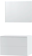 MEUBLE PURO SOLO BLANC 90 SOLID A POSER MIROIR
