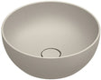 Opbouwlavabo Green catalano cataglaze+ diameter 40 H15 zonder overloop sabbia satinato