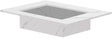 Tablet Keramisch MARMER puro lavabo S B70 H1,2 zonder kraangat white calacatta
