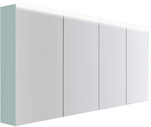 SPIEGELKAST COFFEE 4 DEUREN 1800MM 4250K IJSBLAUW ZACHT MAT