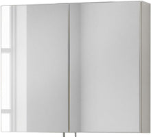 ARMOIR TOILETTE BIZZY 2 PORTES 80CM BLANC