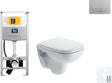 WALLFIX OLI HANGWC D-CODE COMPACT DURAVIT CODE GLAM MAT CHROOM