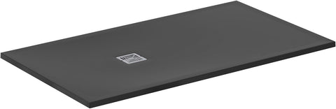 Tub ultra flat S+ IS 160-90-3 jet black, receveurs — SKU DESCO-190114